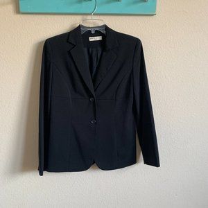 WOMENS - sz 6P Valerie Separates Petite black, lined, blazer suit jacket